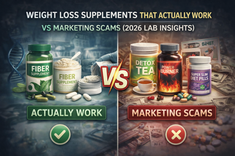 Weight Loss Supplements That Actually Work vs Marketing Scams (2026 Lab Insights)